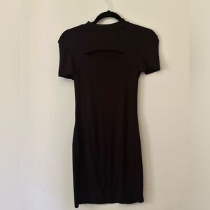 No Boundaries Keyhole Midi Dress